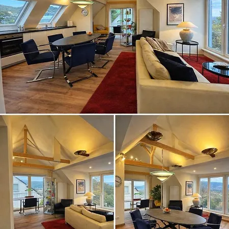 Sonnige Design-dachwohnung Mit Fernblick